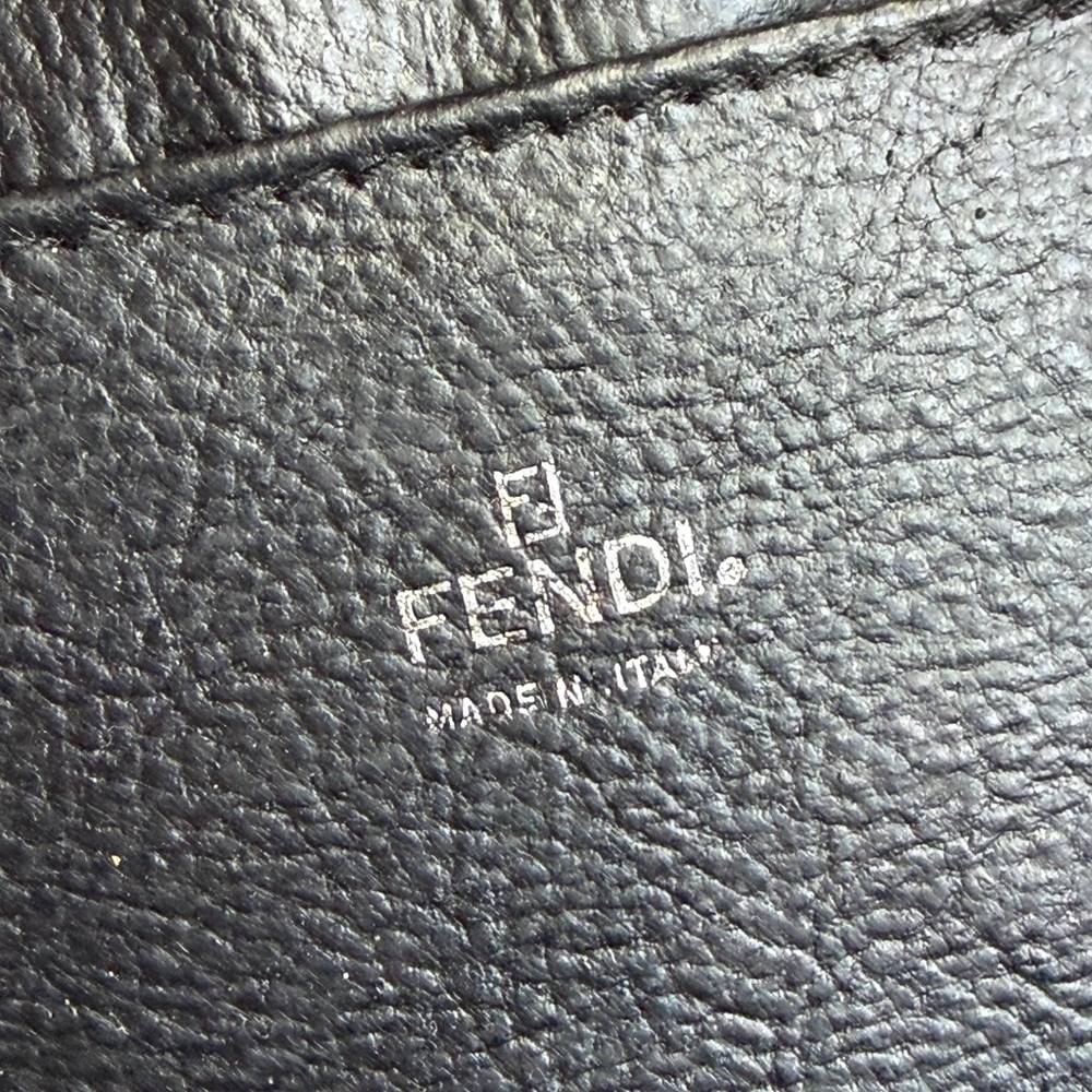 Vintage Fendi Pequin Coated Canvas Vanity Case - Picture 12 of 12